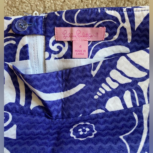 Lilly Pulitzer SeaShell Print Skort - Picture 4 of 9